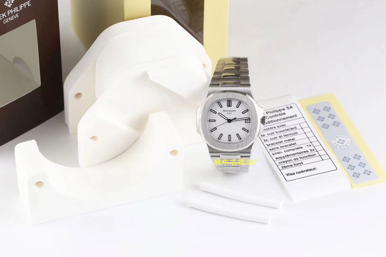 【 Video analysis PPF Factory Patek Philippe复刻高仿表】 PATEK PHILIPPE Nautilus Nautilus 运动系列5711/1A-011 / BD276