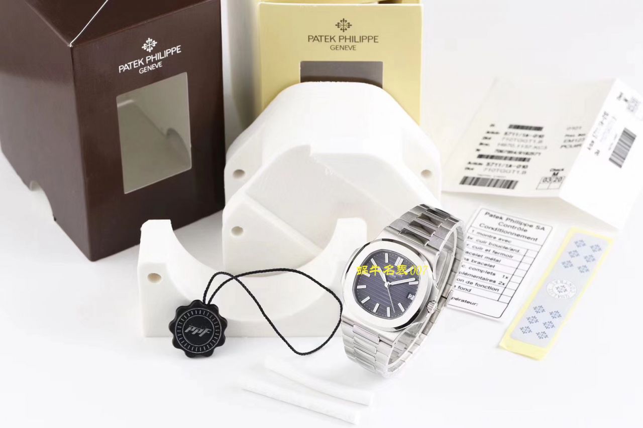 【 Video analysis  Best 的复刻高仿表 PATEK PHILIPPE 】PPF Factory  PATEK PHILIPPE 运动优雅系列5711/1A 010 不锈钢 wrist watch ( Nautilus ) / BD270