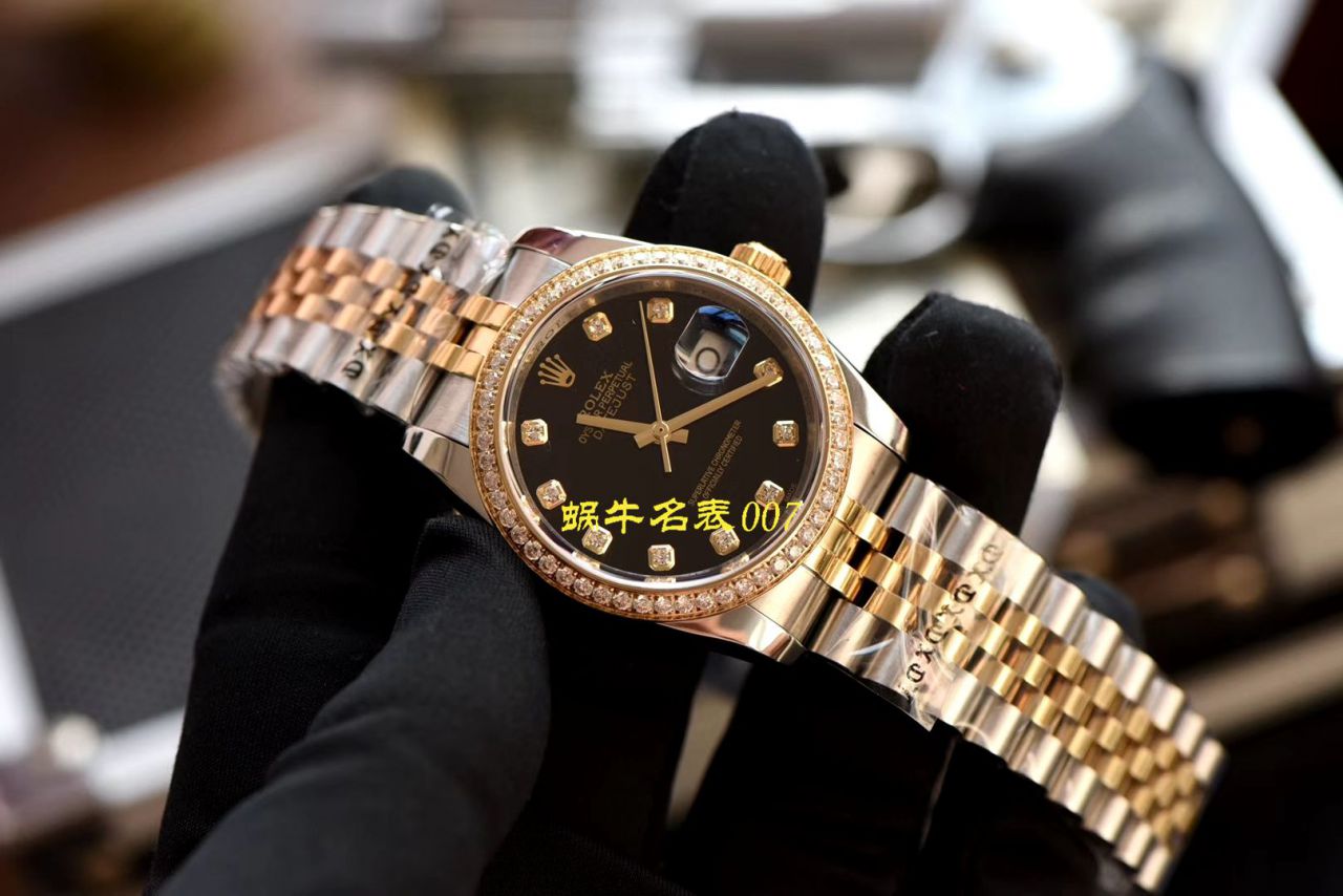 【台湾 Factory  Rolex 复刻高仿女士手表】Rolex Rolex DateJust  Datejust 系列31/36mm男女装均有 / R372