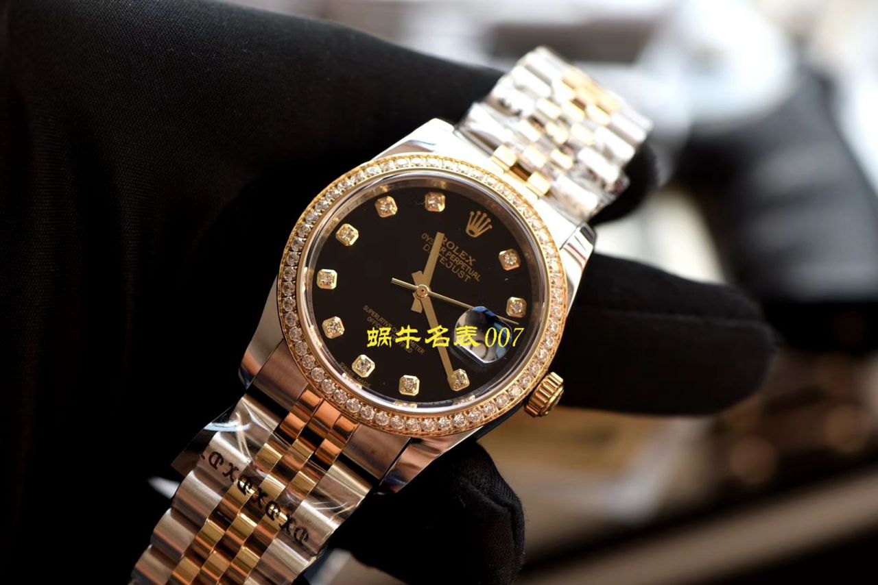 【台湾 Factory  Rolex 复刻高仿女士手表】Rolex Rolex DateJust  Datejust 系列31/36mm男女装均有 / R372