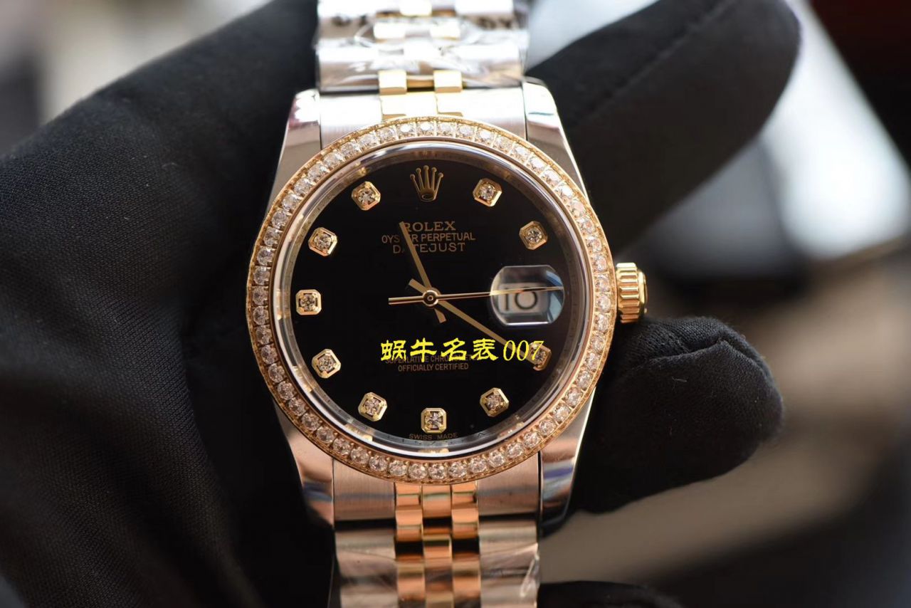 【台湾 Factory  Rolex 复刻高仿女士手表】Rolex Rolex DateJust  Datejust 系列31/36mm男女装均有 / R372