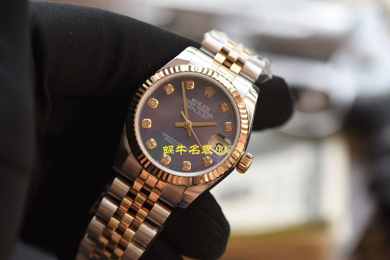 【台湾 Factory  Rolex 复刻高仿女士手表】Rolex Rolex DateJust  Datejust 系列31/36mm男女装均有 / R372