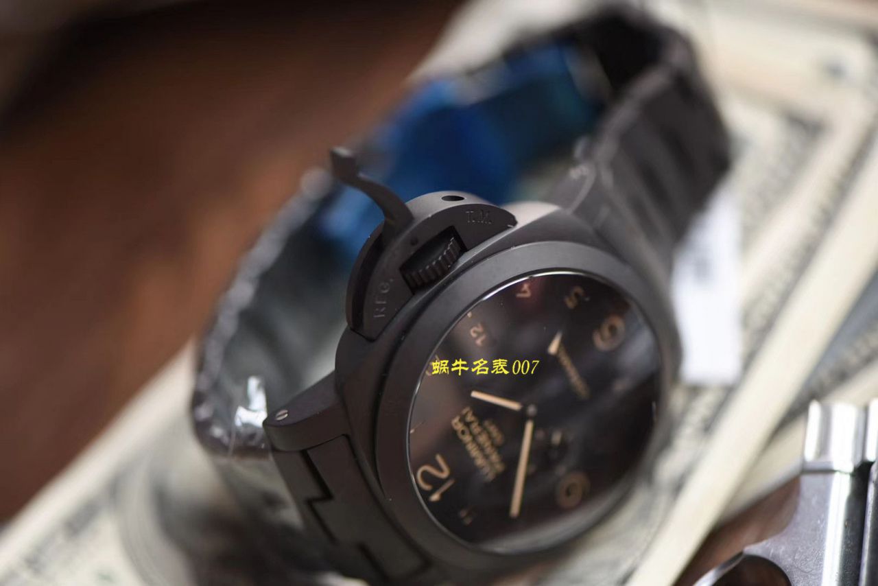 【VS Factory Panerai复刻高仿手表】Panerai 全 Composite PAM00438全 Composite V3版本加强版黑机 / VS438V3