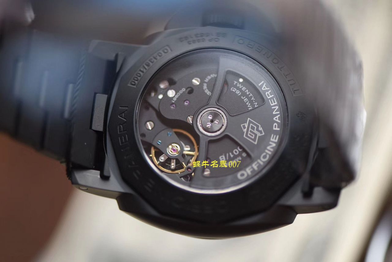 【VS Factory Panerai复刻高仿手表】Panerai 全 Composite PAM00438全 Composite V3版本加强版黑机 / VS438V3