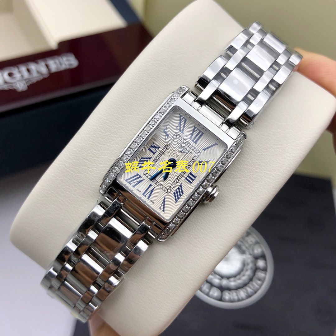 【 Longines 渠道原单女士表】 Longines L5.258.0.71.6真钻系列黛绰维纳系列 wrist watch （Longines DolceVita） / L119