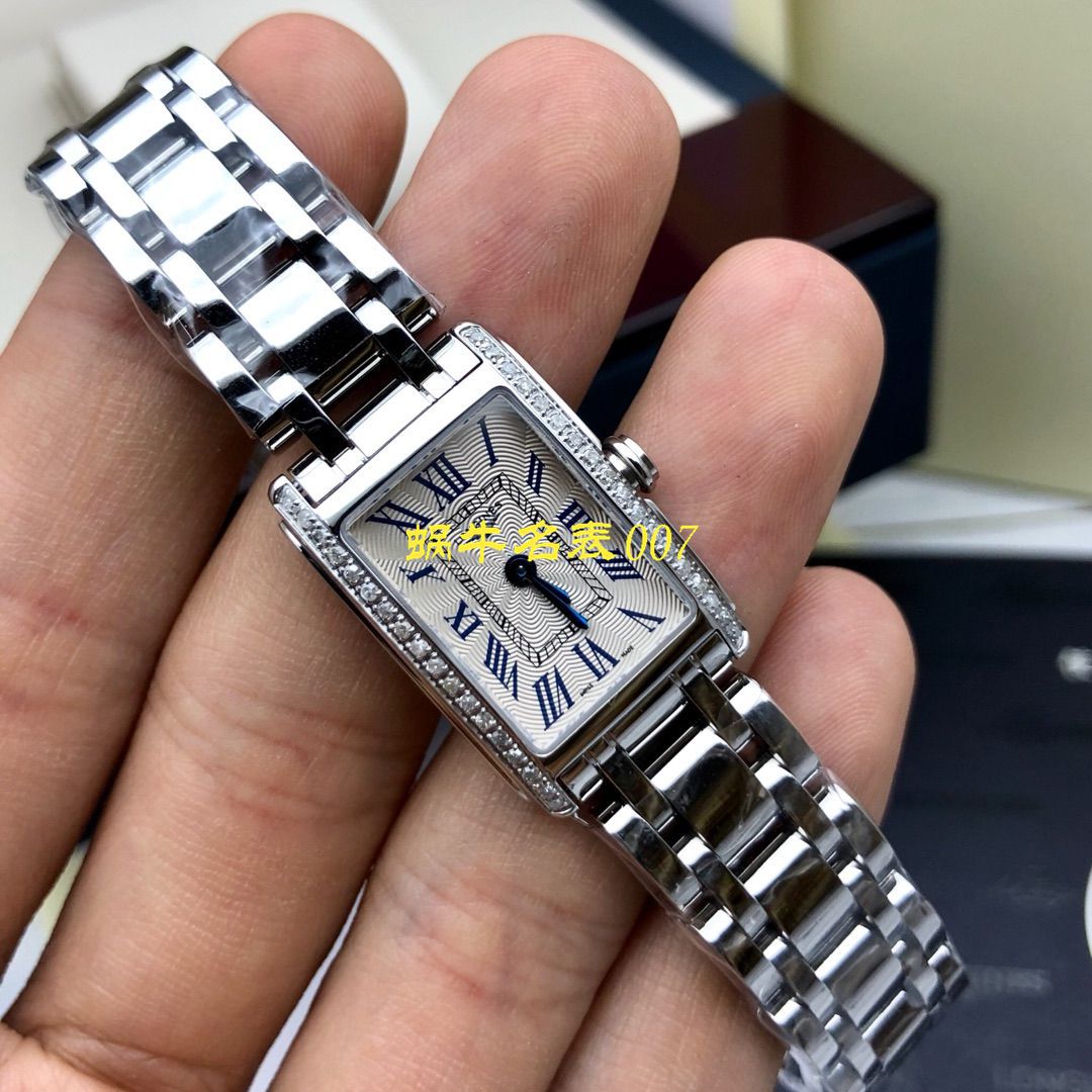 【 Longines 渠道原单女士表】 Longines L5.258.0.71.6真钻系列黛绰维纳系列 wrist watch （Longines DolceVita） / L119