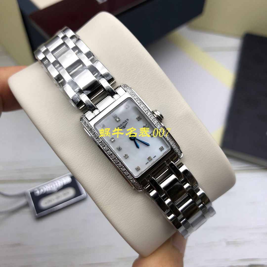 【 Longines 渠道原单女士表】 Longines L5.258.0.71.6真钻系列黛绰维纳系列 wrist watch （Longines DolceVita） / L119