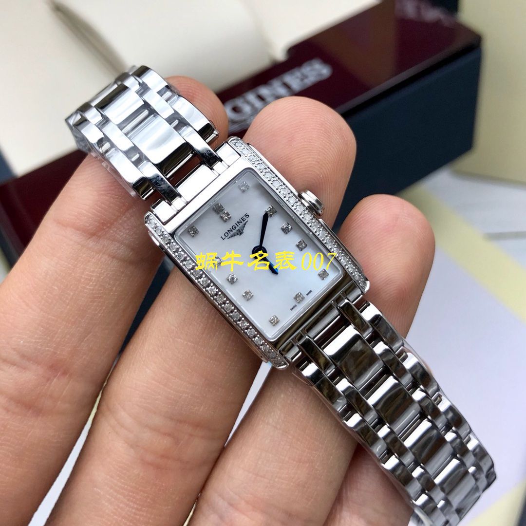 【 Longines 渠道原单女士表】 Longines L5.258.0.71.6真钻系列黛绰维纳系列 wrist watch （Longines DolceVita） / L119