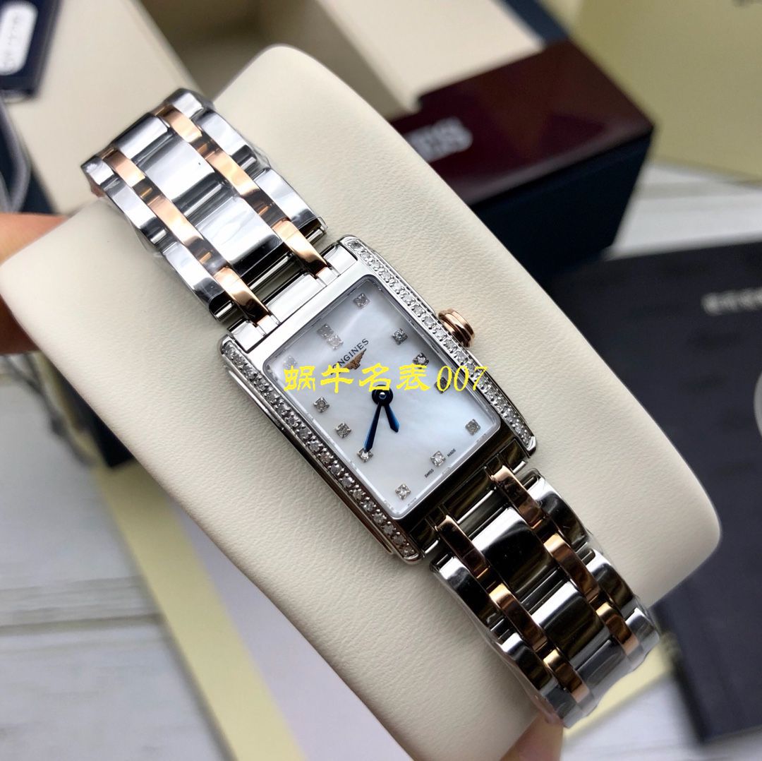 【 Longines 渠道原单女士表】 Longines L5.258.0.71.6真钻系列黛绰维纳系列 wrist watch （Longines DolceVita） / L119