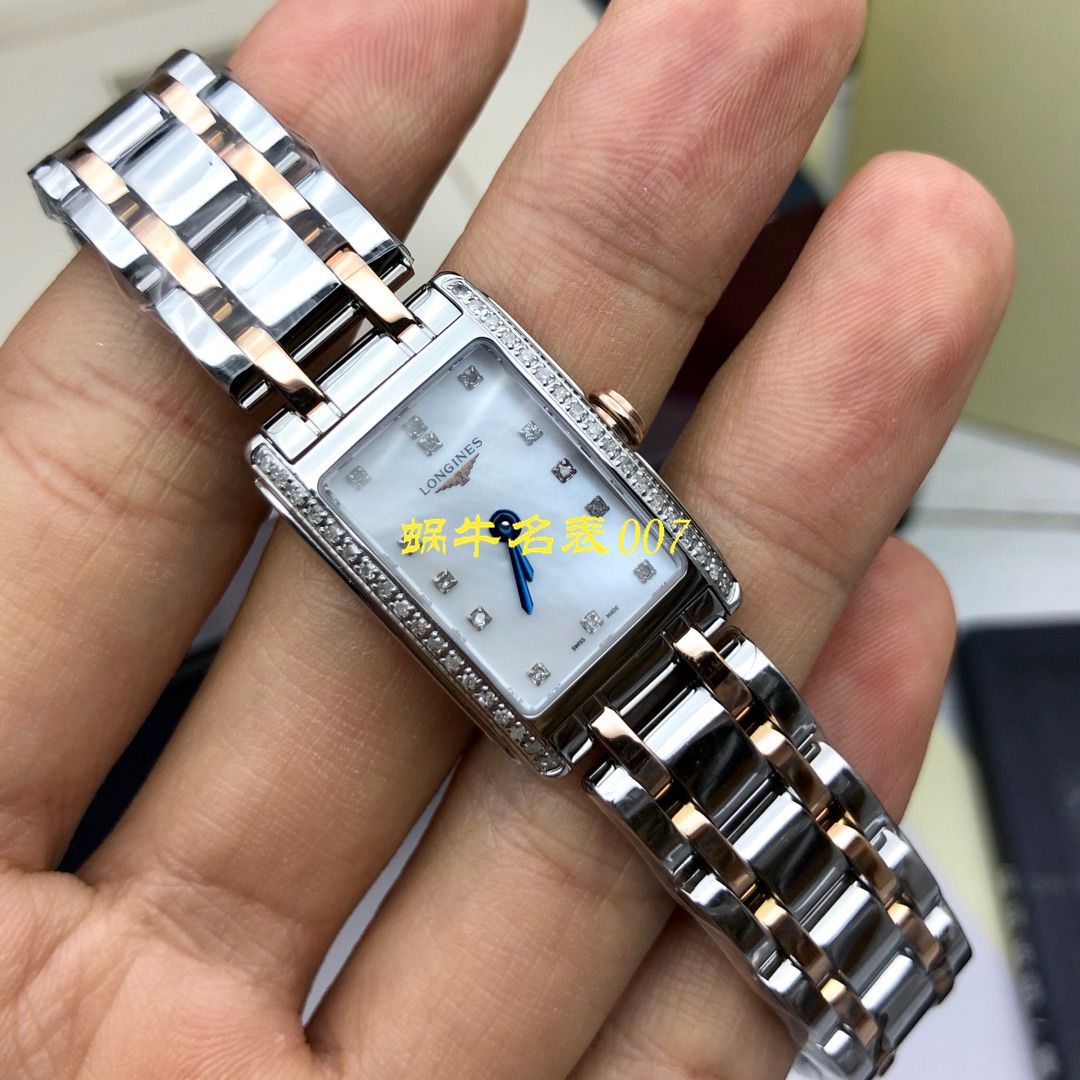 【 Longines 渠道原单女士表】 Longines L5.258.0.71.6真钻系列黛绰维纳系列 wrist watch （Longines DolceVita） / L119