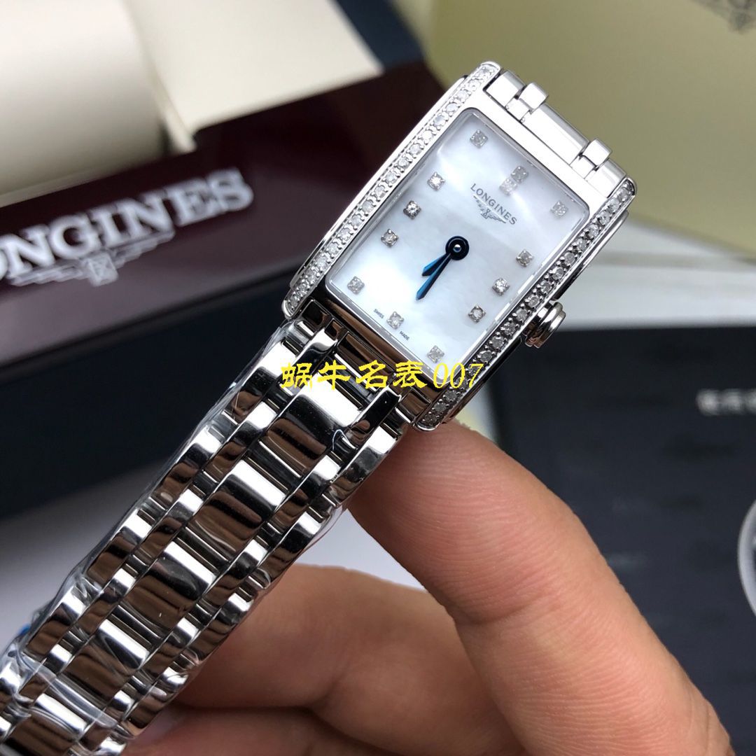 【 Longines 渠道原单女士表】 Longines L5.258.0.71.6真钻系列黛绰维纳系列 wrist watch （Longines DolceVita） / L119