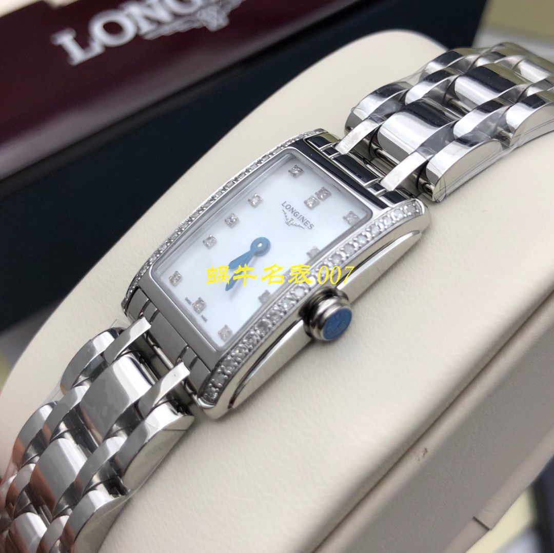 【 Longines 渠道原单女士表】 Longines L5.258.0.71.6真钻系列黛绰维纳系列 wrist watch （Longines DolceVita） / L119
