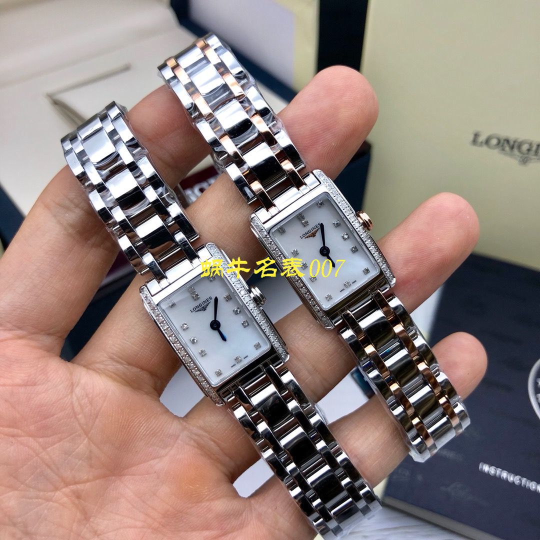 【 Longines 渠道原单女士表】 Longines L5.258.0.71.6真钻系列黛绰维纳系列 wrist watch （Longines DolceVita） / L119