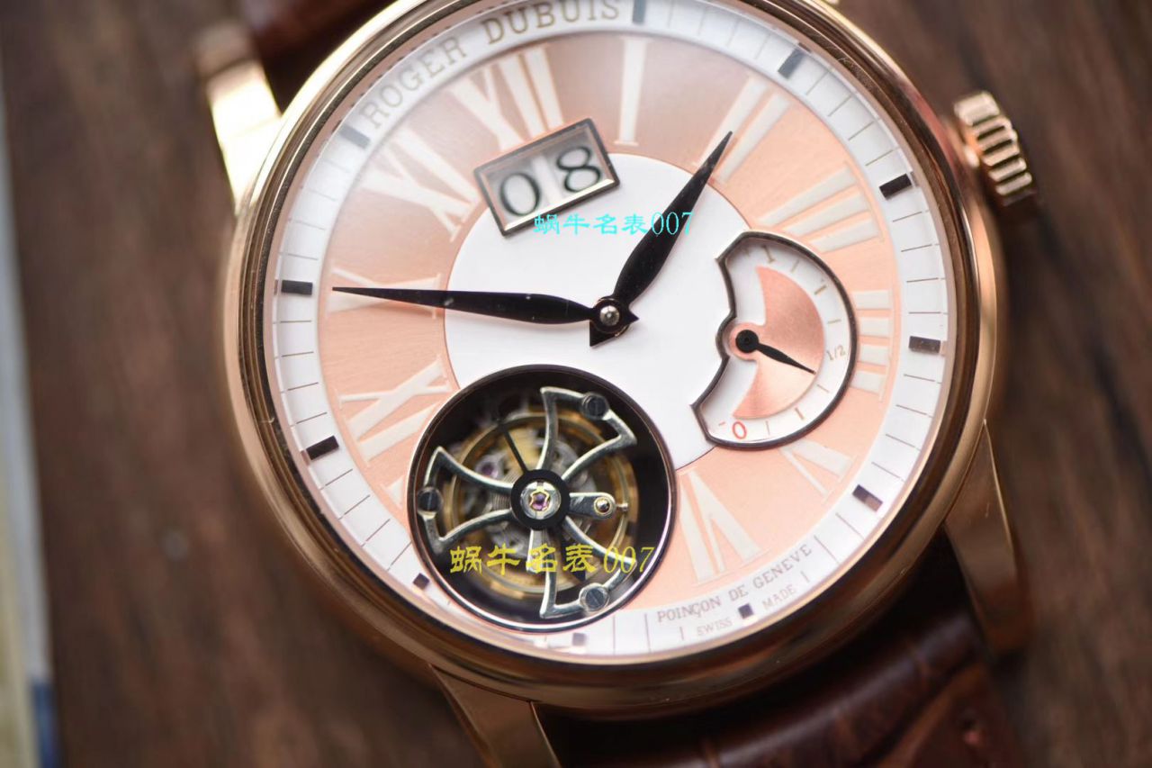 【JB Factory Roger Dubuis偏心 Tourbillon 高仿表】Roger DubuisHOMMAGE（致敬系列）系列RDDBHO0568 wrist watch  / LJ036
