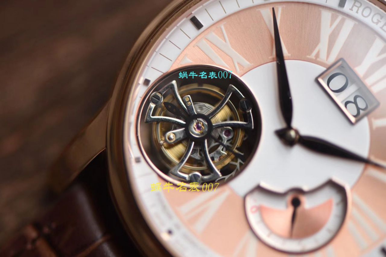 【JB Factory Roger Dubuis偏心 Tourbillon 高仿表】Roger DubuisHOMMAGE（致敬系列）系列RDDBHO0568 wrist watch  / LJ036