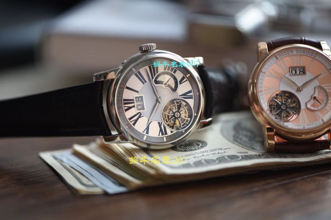 【JB Factory Roger Dubuis偏心 Tourbillon 高仿表】Roger DubuisHOMMAGE（致敬系列）系列RDDBHO0568 wrist watch  / LJ036