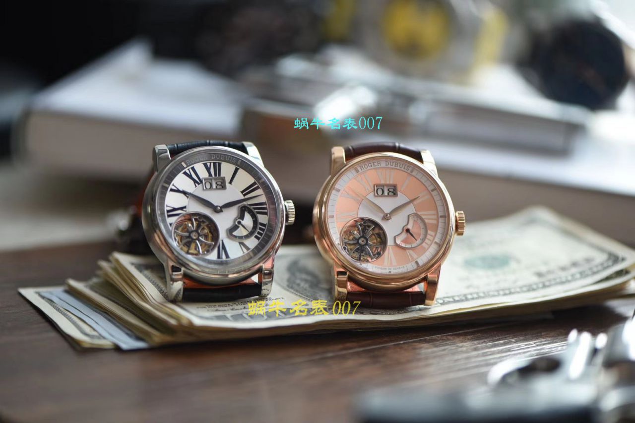 【JB Factory Roger Dubuis偏心 Tourbillon 高仿表】Roger DubuisHOMMAGE（致敬系列）系列RDDBHO0568 wrist watch  / LJ036