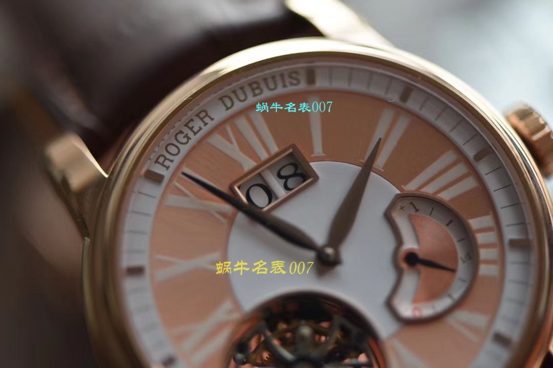 【JB Factory Roger Dubuis偏心 Tourbillon 高仿表】Roger DubuisHOMMAGE（致敬系列）系列RDDBHO0568 wrist watch  / LJ036