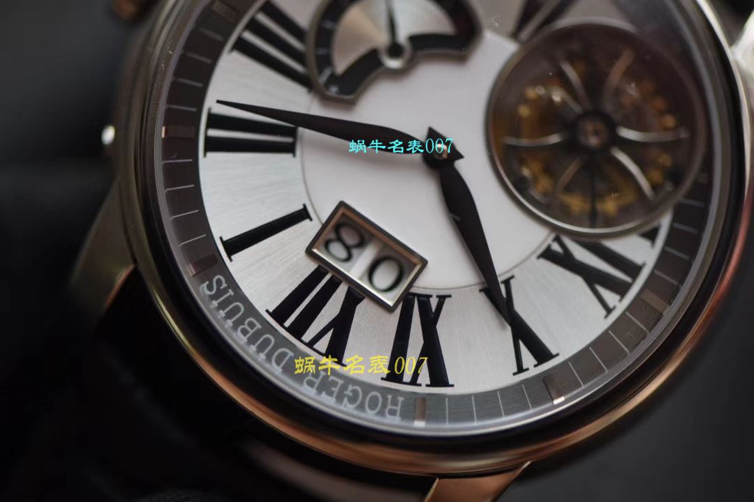 【JB Factory Roger Dubuis偏心 Tourbillon 高仿表】Roger DubuisHOMMAGE（致敬系列）系列RDDBHO0568 wrist watch  / LJ036