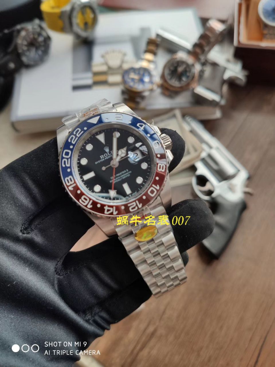 【NOOB Factory Rolex top 复刻高仿手表】 Rolex  GMT MASTER II系列126710BLRO-0001 wrist watch  / R378