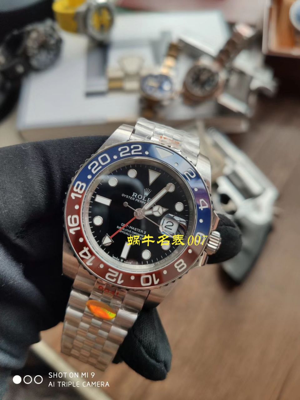 【NOOB Factory Rolex top 复刻高仿手表】 Rolex  GMT MASTER II系列126710BLRO-0001 wrist watch  / R378