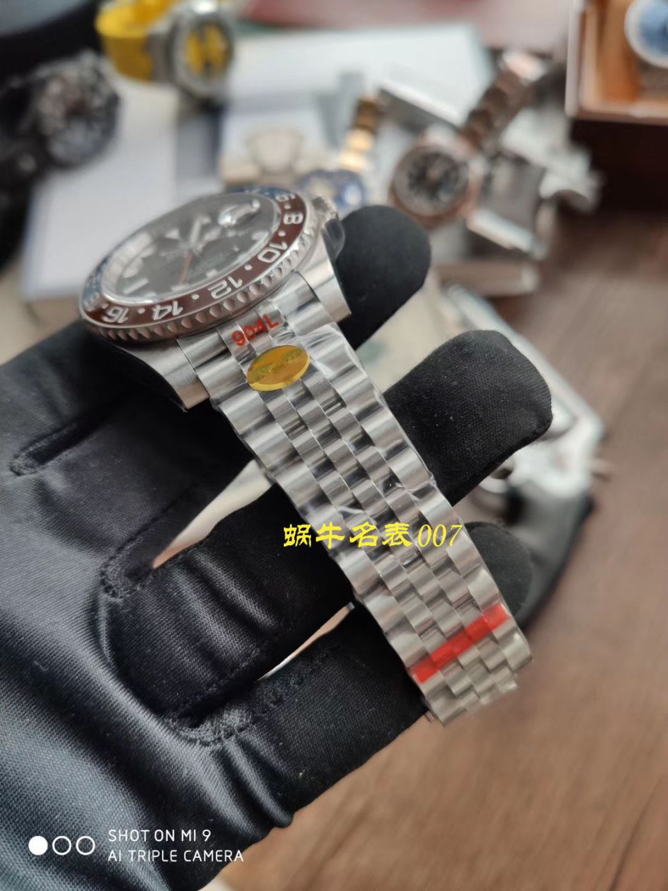 【NOOB Factory Rolex top 复刻高仿手表】 Rolex  GMT MASTER II系列126710BLRO-0001 wrist watch  / R378