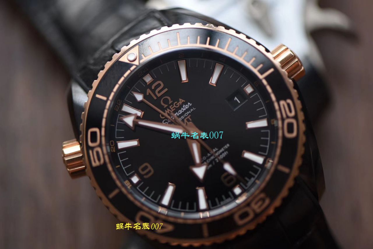 VS Factory OMEGA Seamaster 深海之黑全 Composite  top 复刻OMEGA手表215.63.46.22.01.001 wrist watch  / M609