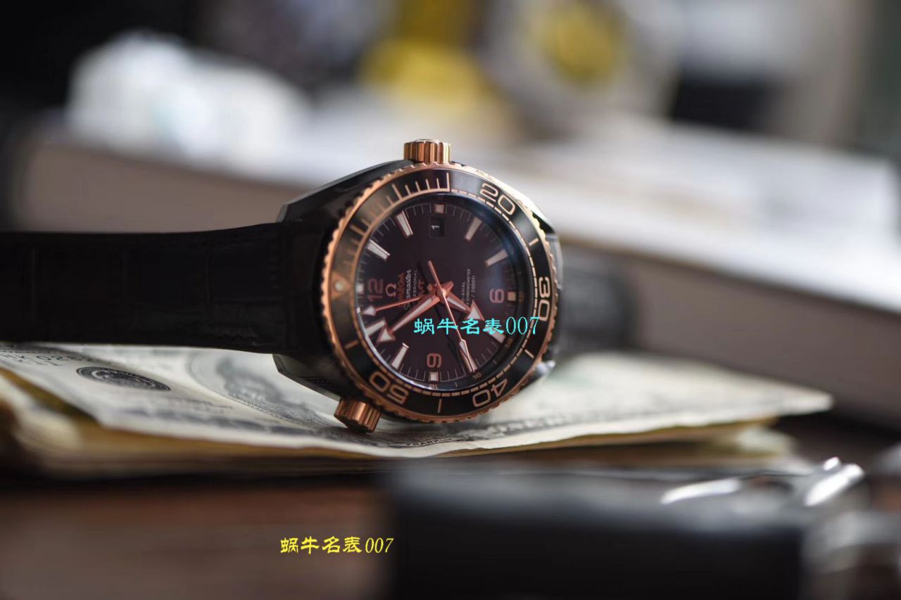 VS Factory OMEGA Seamaster 深海之黑全 Composite  top 复刻OMEGA手表215.63.46.22.01.001 wrist watch  / M609