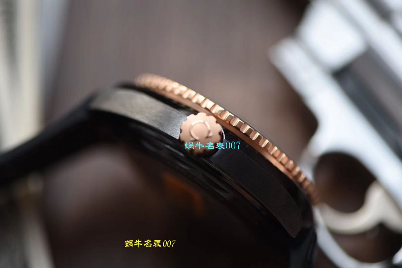 VS Factory OMEGA Seamaster 深海之黑全 Composite  top 复刻OMEGA手表215.63.46.22.01.001 wrist watch  / M609