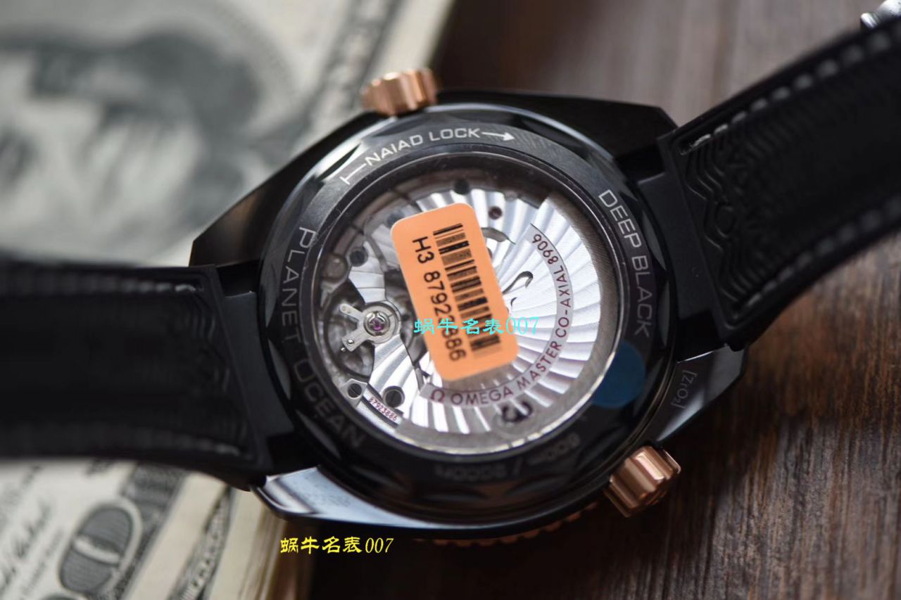 VS Factory OMEGA Seamaster 深海之黑全 Composite  top 复刻OMEGA手表215.63.46.22.01.001 wrist watch  / M609
