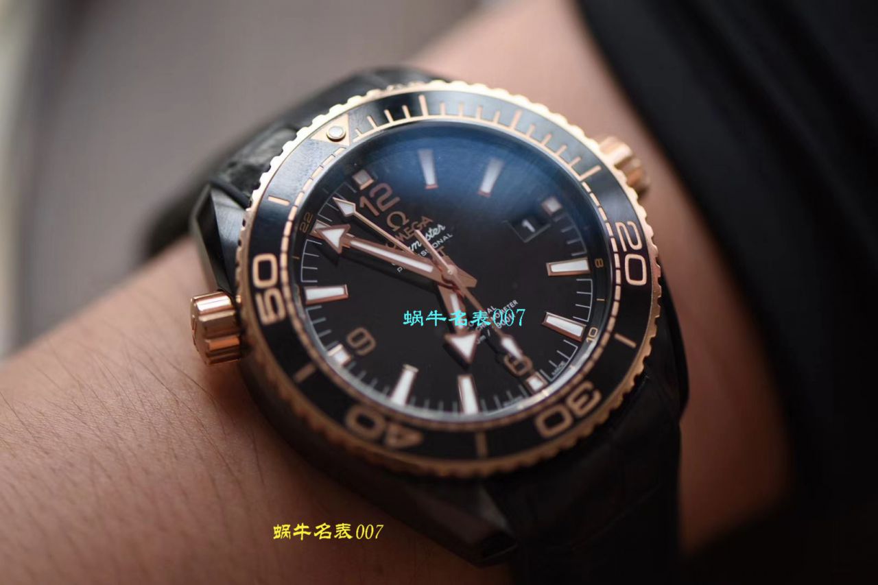 VS Factory OMEGA Seamaster 深海之黑全 Composite  top 复刻OMEGA手表215.63.46.22.01.001 wrist watch  / M609