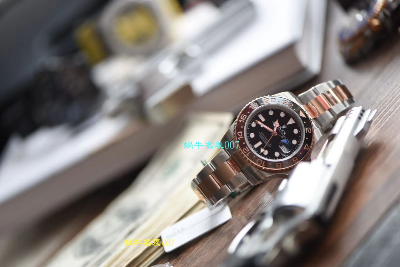 【DJ Factory Rolex复刻高仿手表】 Rolex  GMT MASTER IIGMT系列m126711chnr-0002 wrist watch  / R379