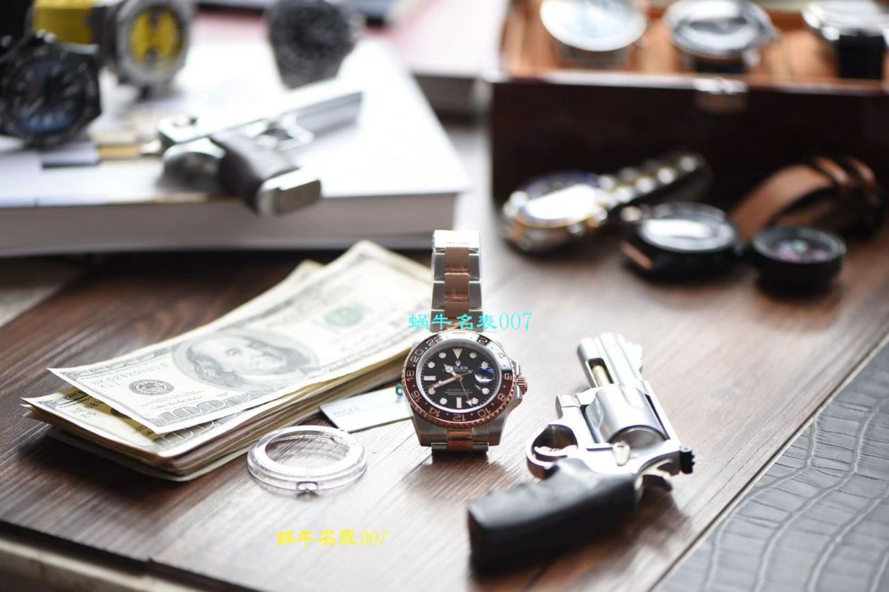 【DJ Factory Rolex复刻高仿手表】 Rolex  GMT MASTER IIGMT系列m126711chnr-0002 wrist watch  / R379