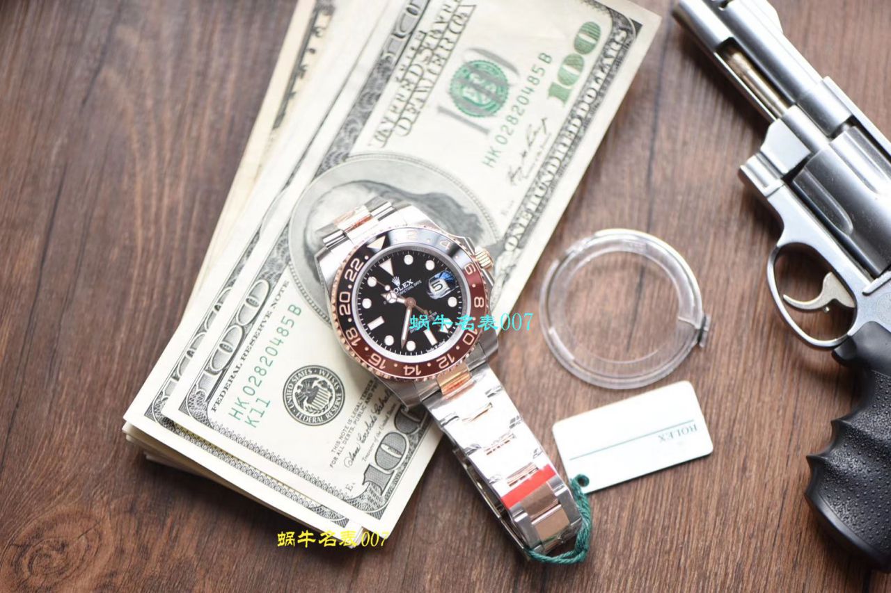【DJ Factory Rolex复刻高仿手表】 Rolex  GMT MASTER IIGMT系列m126711chnr-0002 wrist watch  / R379