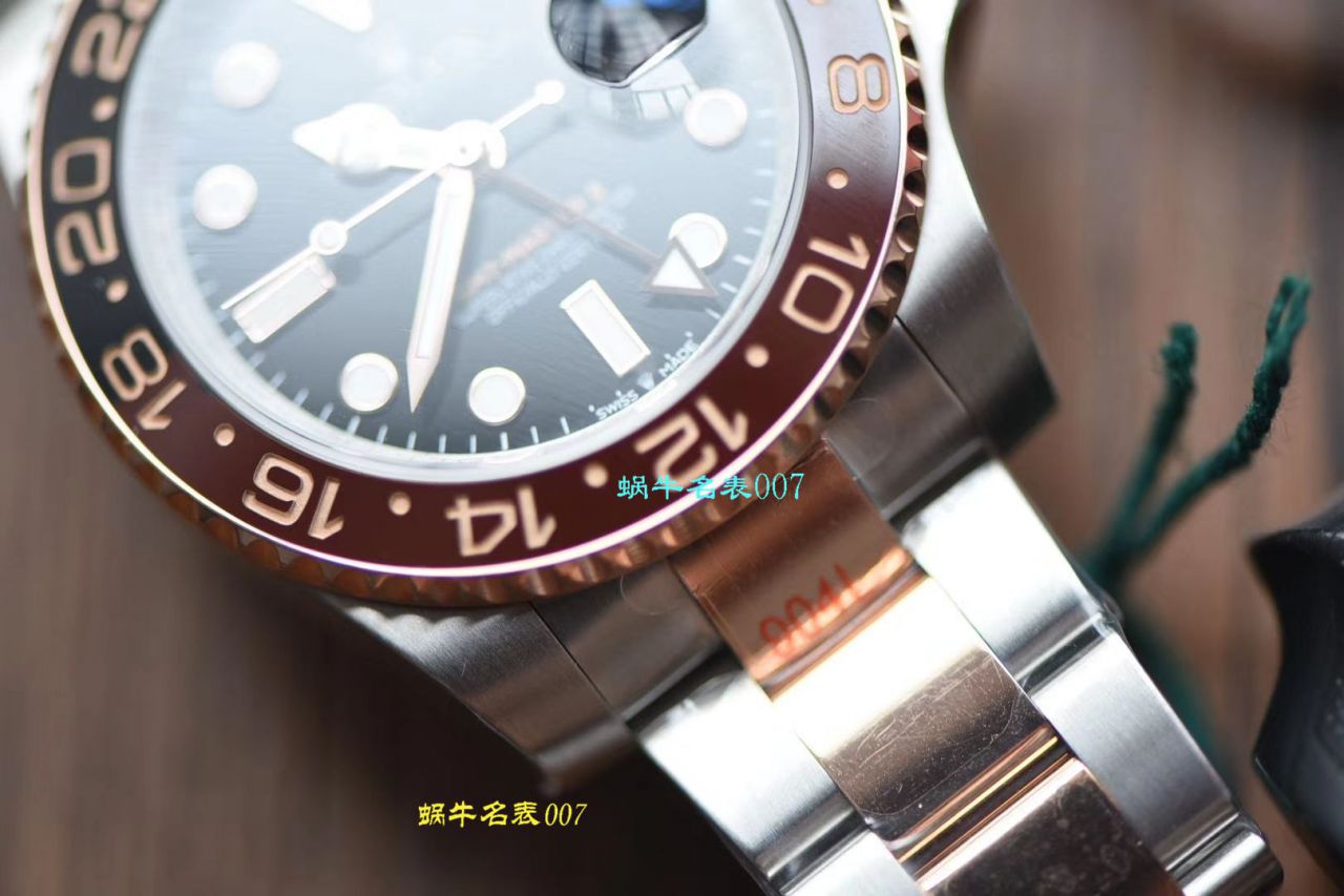 【DJ Factory Rolex复刻高仿手表】 Rolex  GMT MASTER IIGMT系列m126711chnr-0002 wrist watch  / R379