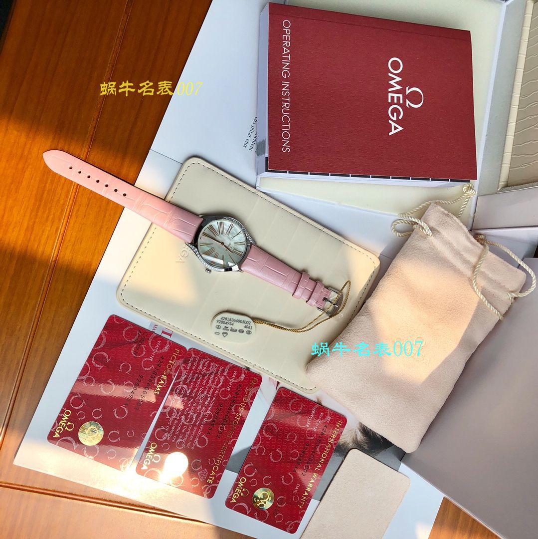 【渠道原单OMEGA女表】OMEGA碟飞系列428.18.36.60.05.002 wrist watch  / M612