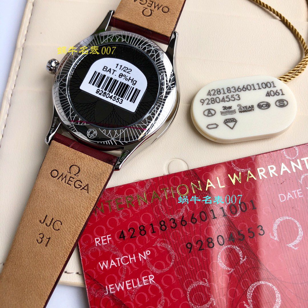 【渠道原单OMEGA女表】OMEGA碟飞系列428.18.36.60.05.002 wrist watch  / M612