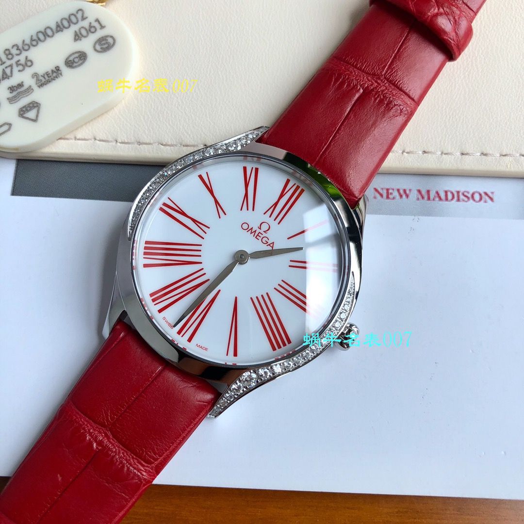 【渠道原单OMEGA女表】OMEGA碟飞系列428.18.36.60.05.002 wrist watch  / M612