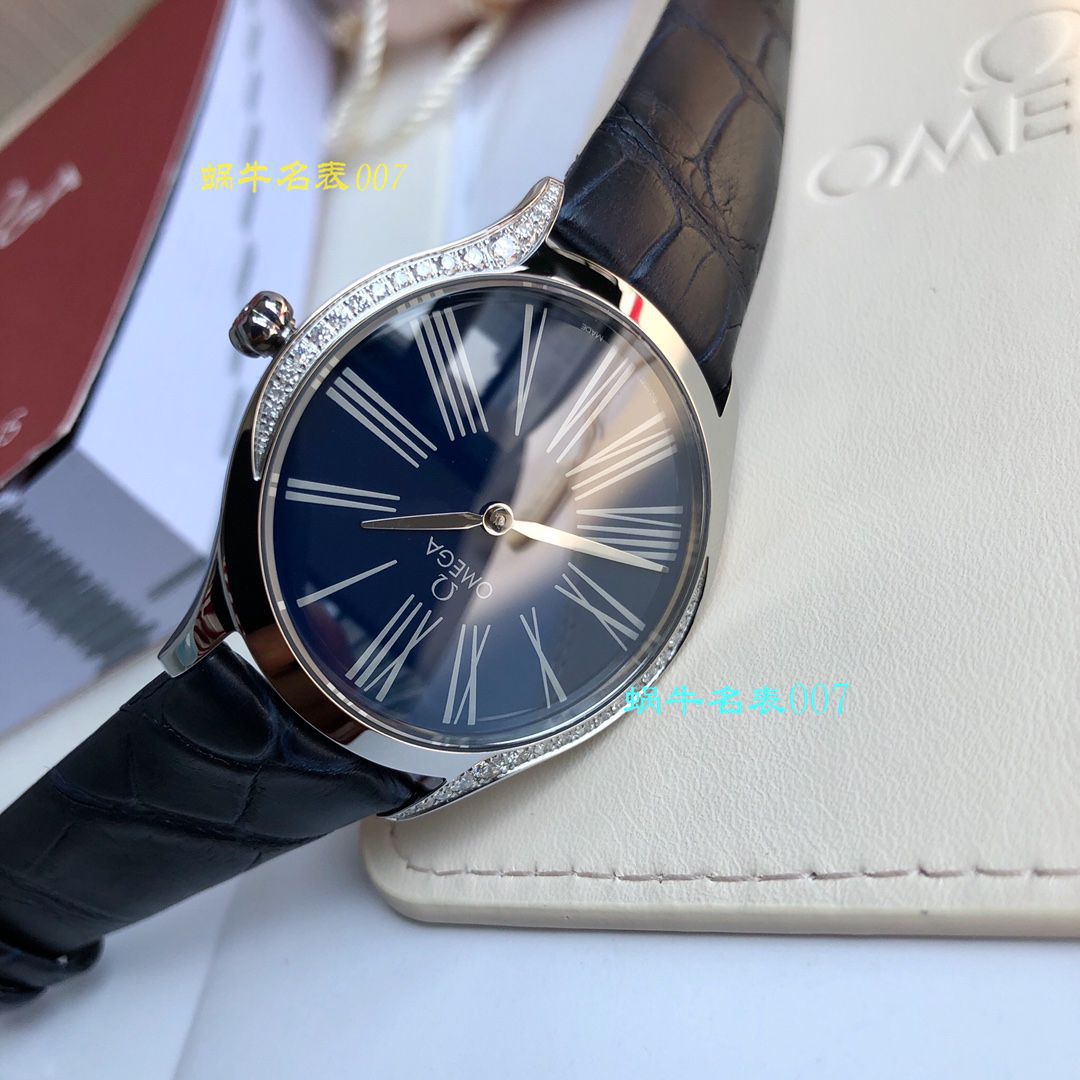 【渠道原单OMEGA女表】OMEGA碟飞系列428.18.36.60.05.002 wrist watch  / M612