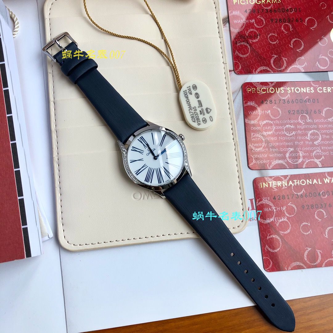 【渠道原单OMEGA女表】OMEGA碟飞系列428.18.36.60.05.002 wrist watch  / M612