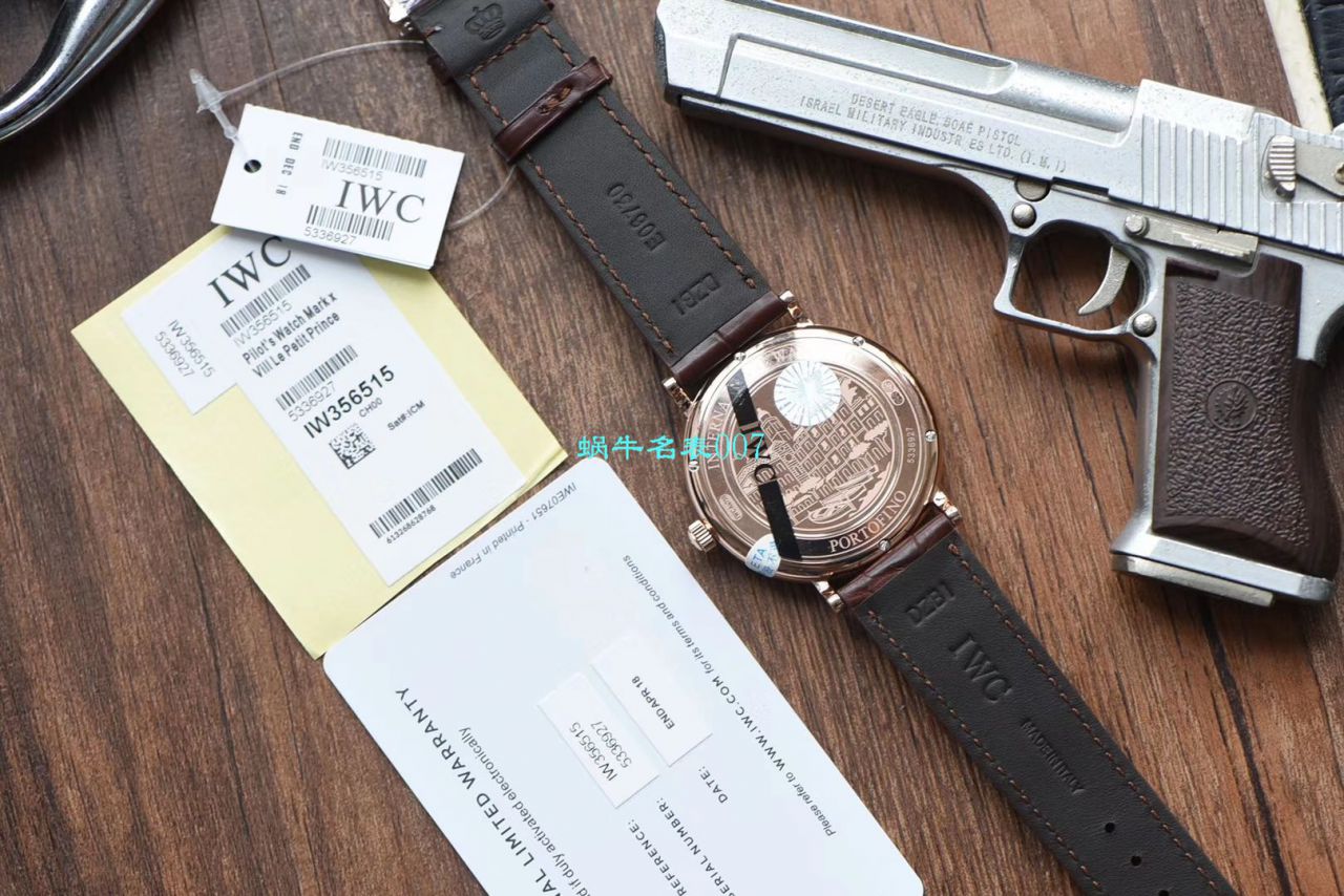 【 Video analysis V7 Factory IWC复刻表】 IWC 表柏涛菲诺系列高仿IW356515 wrist watch  / WG393