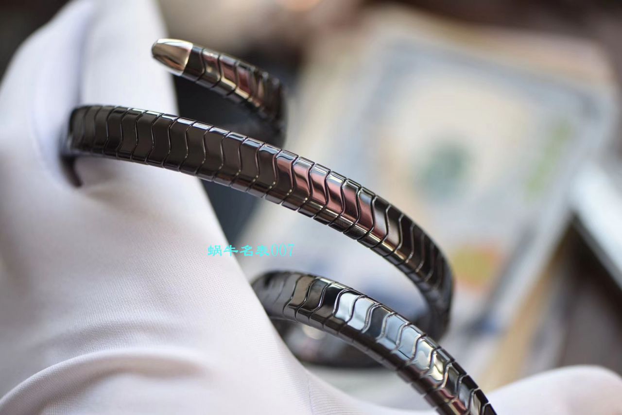 【BV Factory BVLGARI复刻蛇形女表】 BVLGARI SERPENTI系列102734，102613 SPC35WGDWCGD1.1T白色黑色 Composite  wrist watch  / BG029