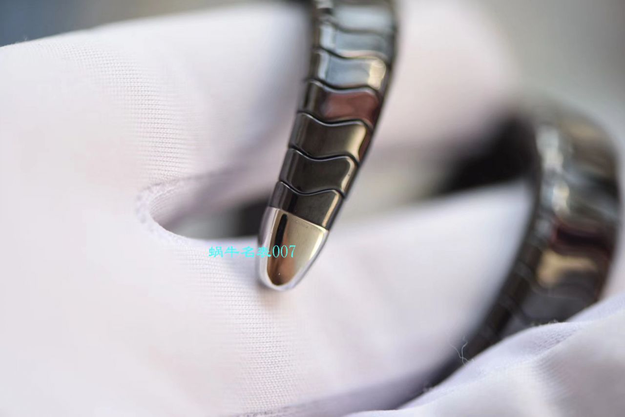 【BV Factory BVLGARI复刻蛇形女表】 BVLGARI SERPENTI系列102734，102613 SPC35WGDWCGD1.1T白色黑色 Composite  wrist watch  / BG029