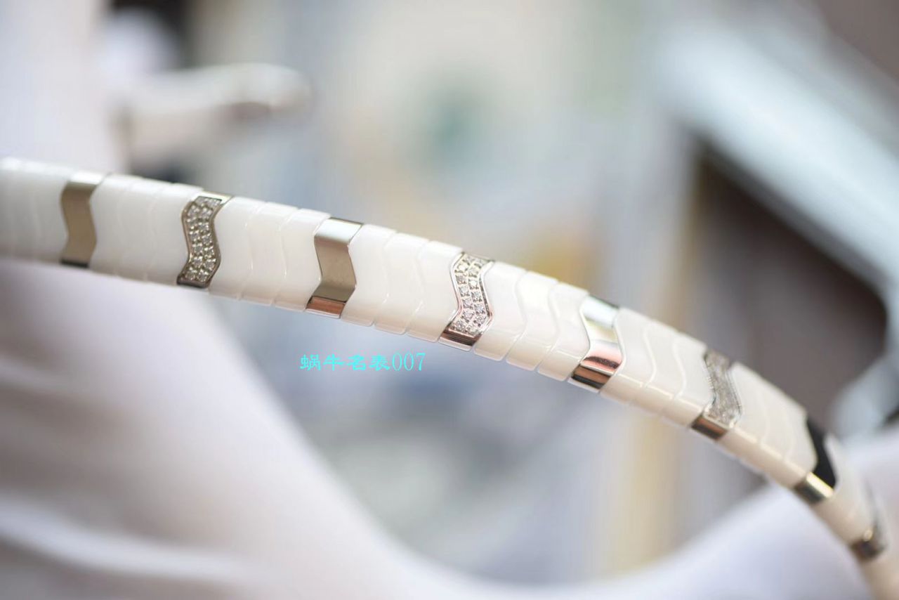 【BV Factory BVLGARI复刻蛇形女表】 BVLGARI SERPENTI系列102734，102613 SPC35WGDWCGD1.1T白色黑色 Composite  wrist watch  / BG029