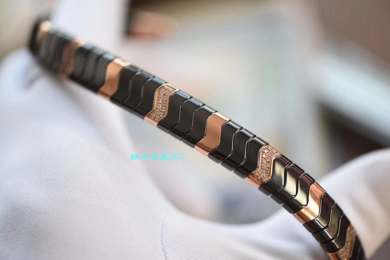 【BV Factory BVLGARI复刻蛇形女表】 BVLGARI SERPENTI系列102734，102613 SPC35WGDWCGD1.1T白色黑色 Composite  wrist watch  / BG029