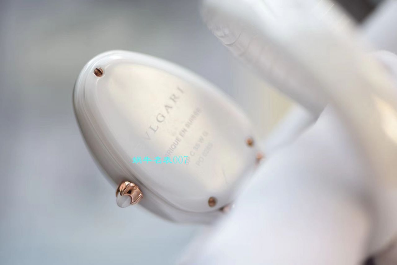 【BV Factory BVLGARI复刻蛇形女表】 BVLGARI SERPENTI系列102734，102613 SPC35WGDWCGD1.1T白色黑色 Composite  wrist watch  / BG029