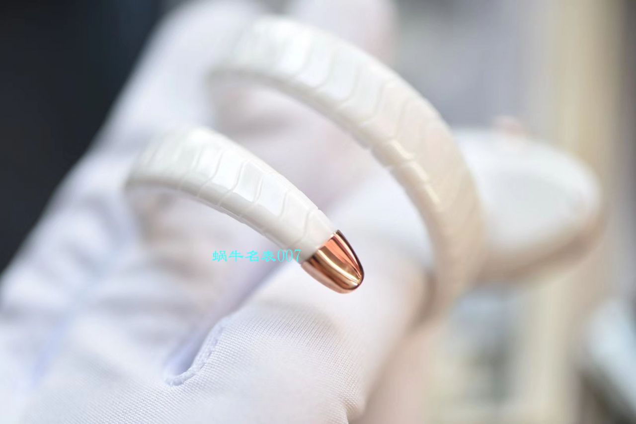 【BV Factory BVLGARI复刻蛇形女表】 BVLGARI SERPENTI系列102734，102613 SPC35WGDWCGD1.1T白色黑色 Composite  wrist watch  / BG029