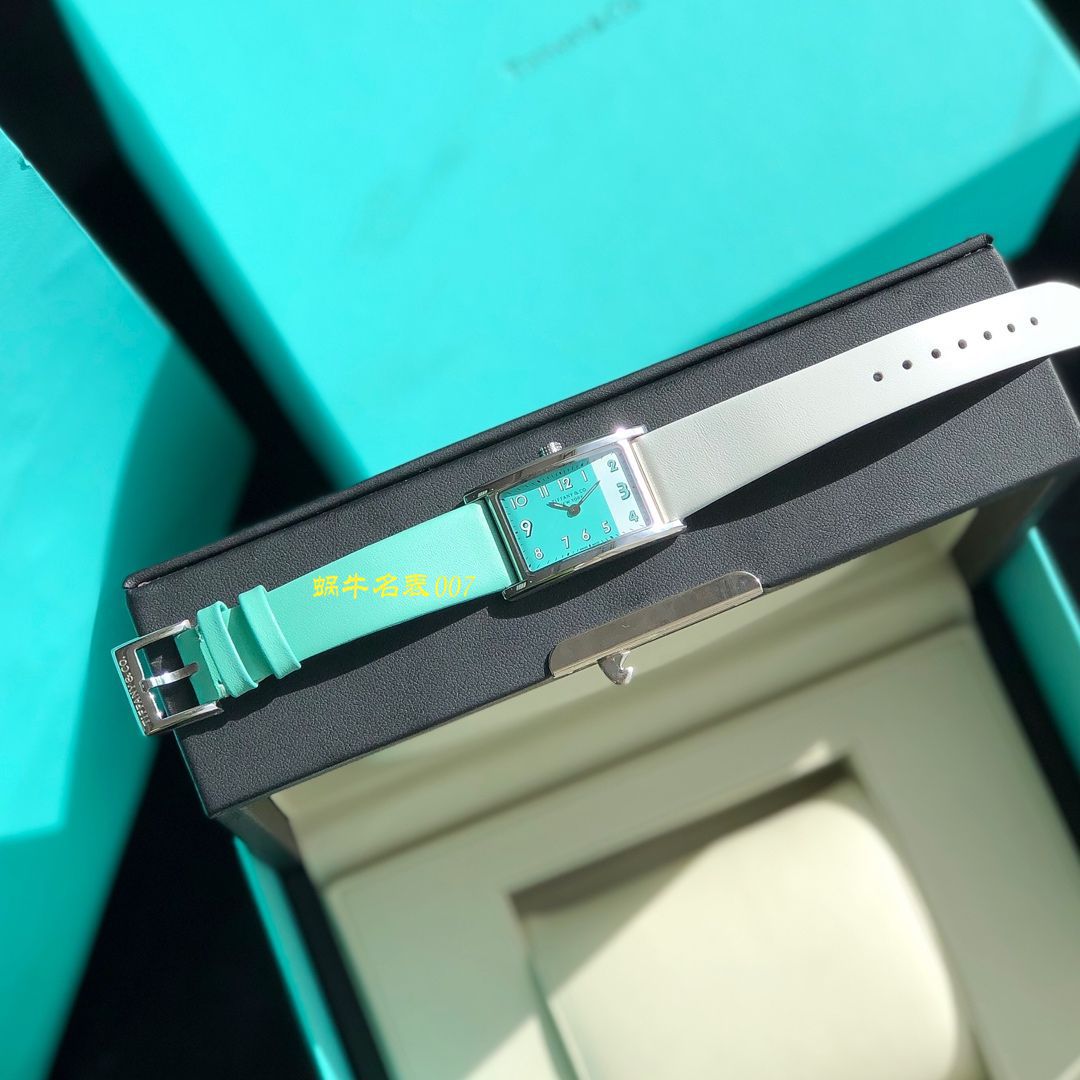 【渠道 copy customized 】蒂芙尼拼色夜光手表，世界上最迷人的蓝色，tiffany blue女装 wrist watch ！ / Tiffany01
