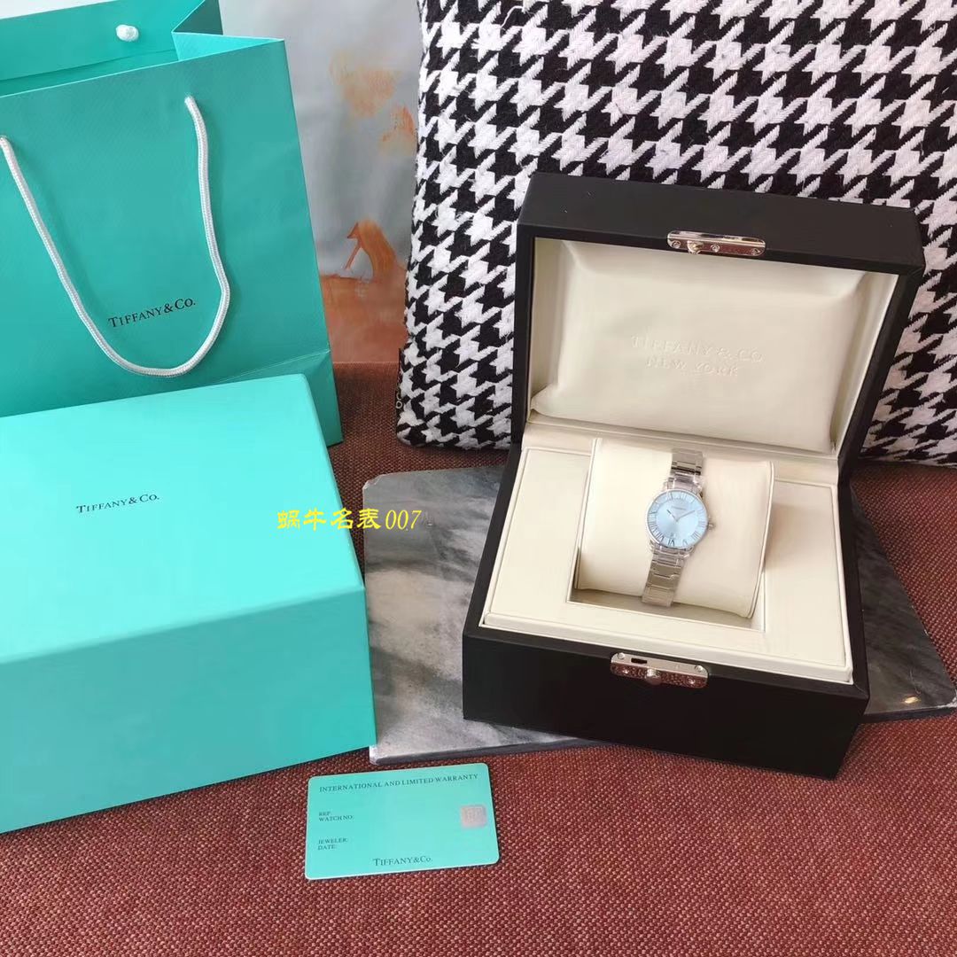 【渠道 copy customized 】Tiffany蒂芙尼ATLAS系列2-Hand  wrist watch  29 毫米女士 wrist watch  / Tiffany02