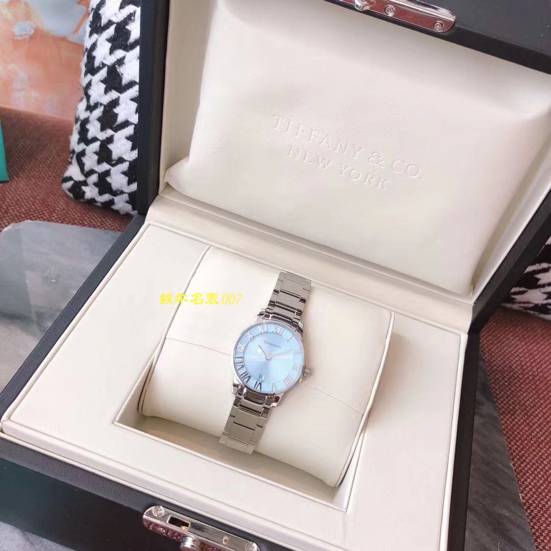 【渠道 copy customized 】Tiffany蒂芙尼ATLAS系列2-Hand  wrist watch  29 毫米女士 wrist watch  / Tiffany02